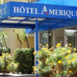 Hotel Motel Amerique Palavas les flots Façade